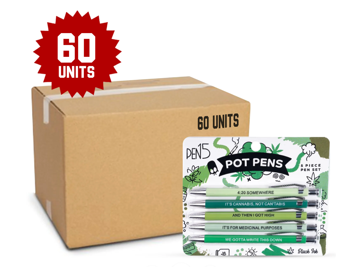 Pot Pen, 60 pc case