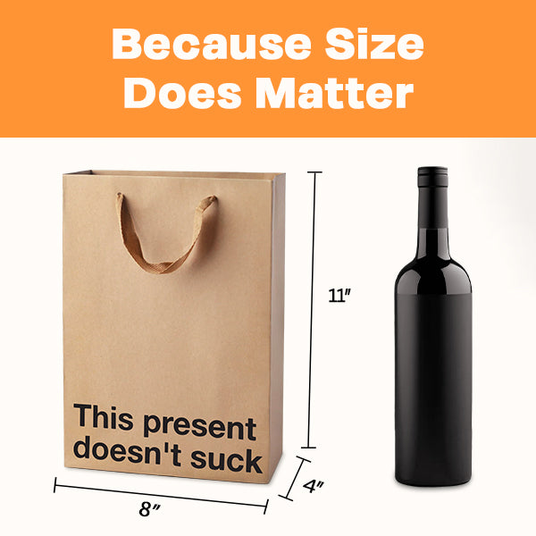 "This present..." Gift Bag - Offensive Crayons