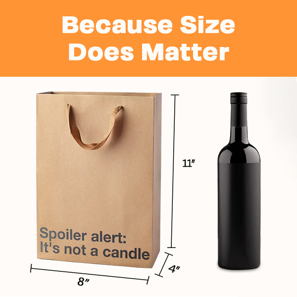 "Not A Candle" Gift Bag - Offensive Crayons