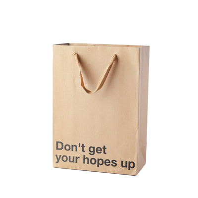 "Don't Get Your Hopes Up" Gift Bag - Offensive Crayons