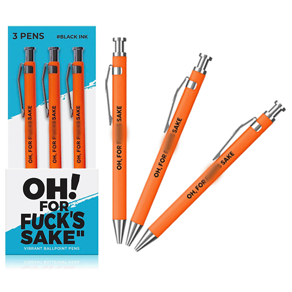 Oh For Fucks Sake Pens - Offensive Crayons