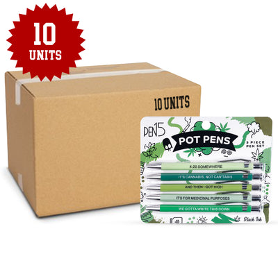 Pot Pens, 10 pc - Offensive Crayons
