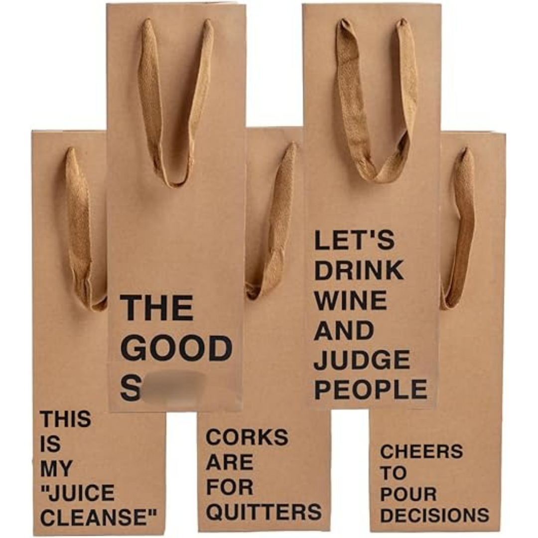 5-Piece Wine Gift Bag Set (#1)