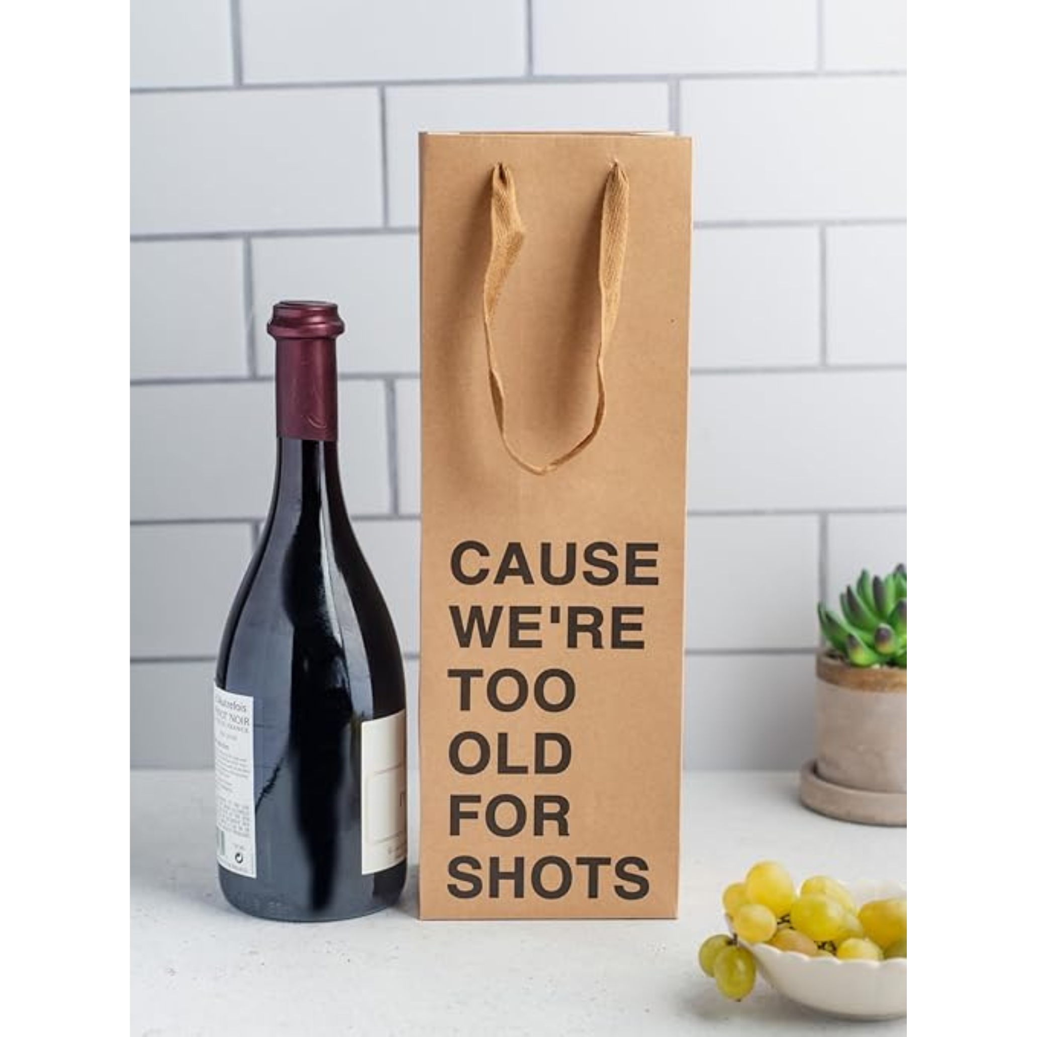 5-Piece Wine Gift Bag Set (#2)