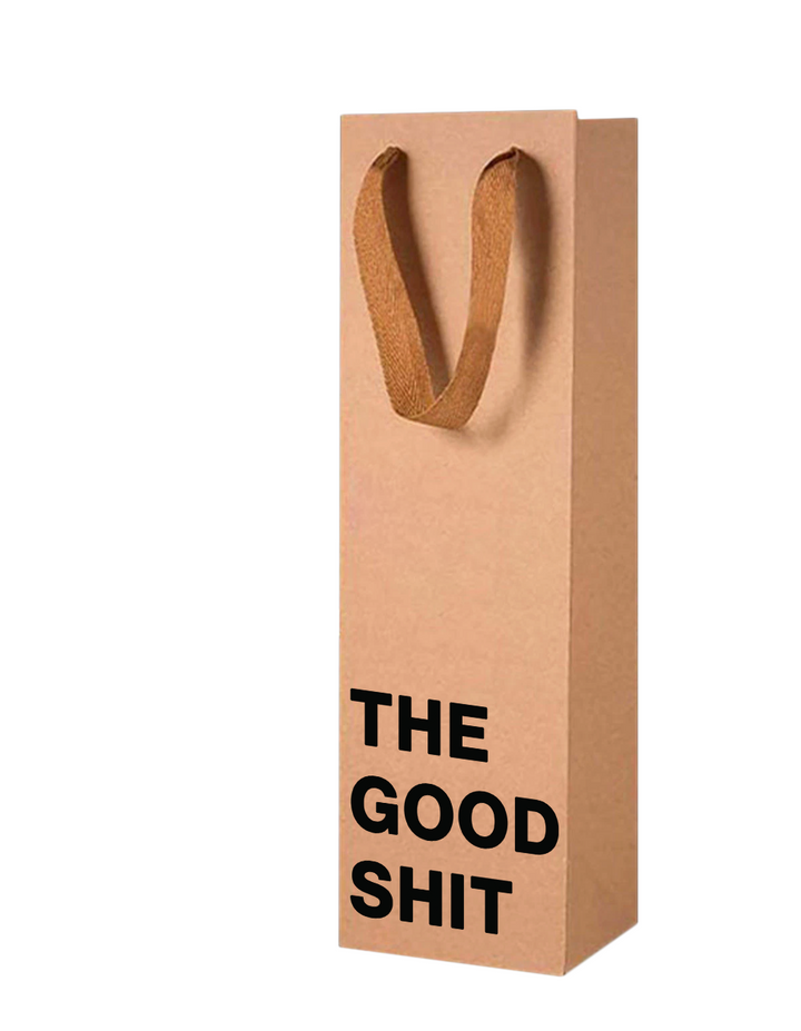 "The good shit" Wine Gift Bag