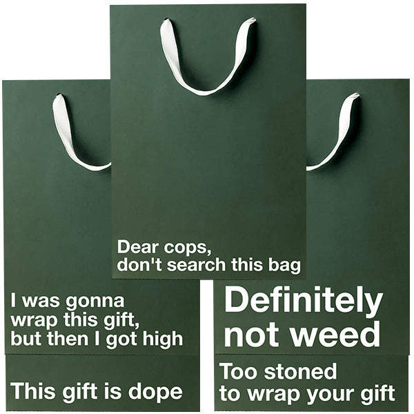 Funny Stoner Gift Bag Set - 5pc