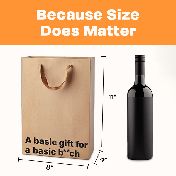"A basic gift" Gift Bag - Offensive Crayons
