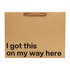 "I Got This On My Way Here" Large Gift Bag - Offensive Crayons