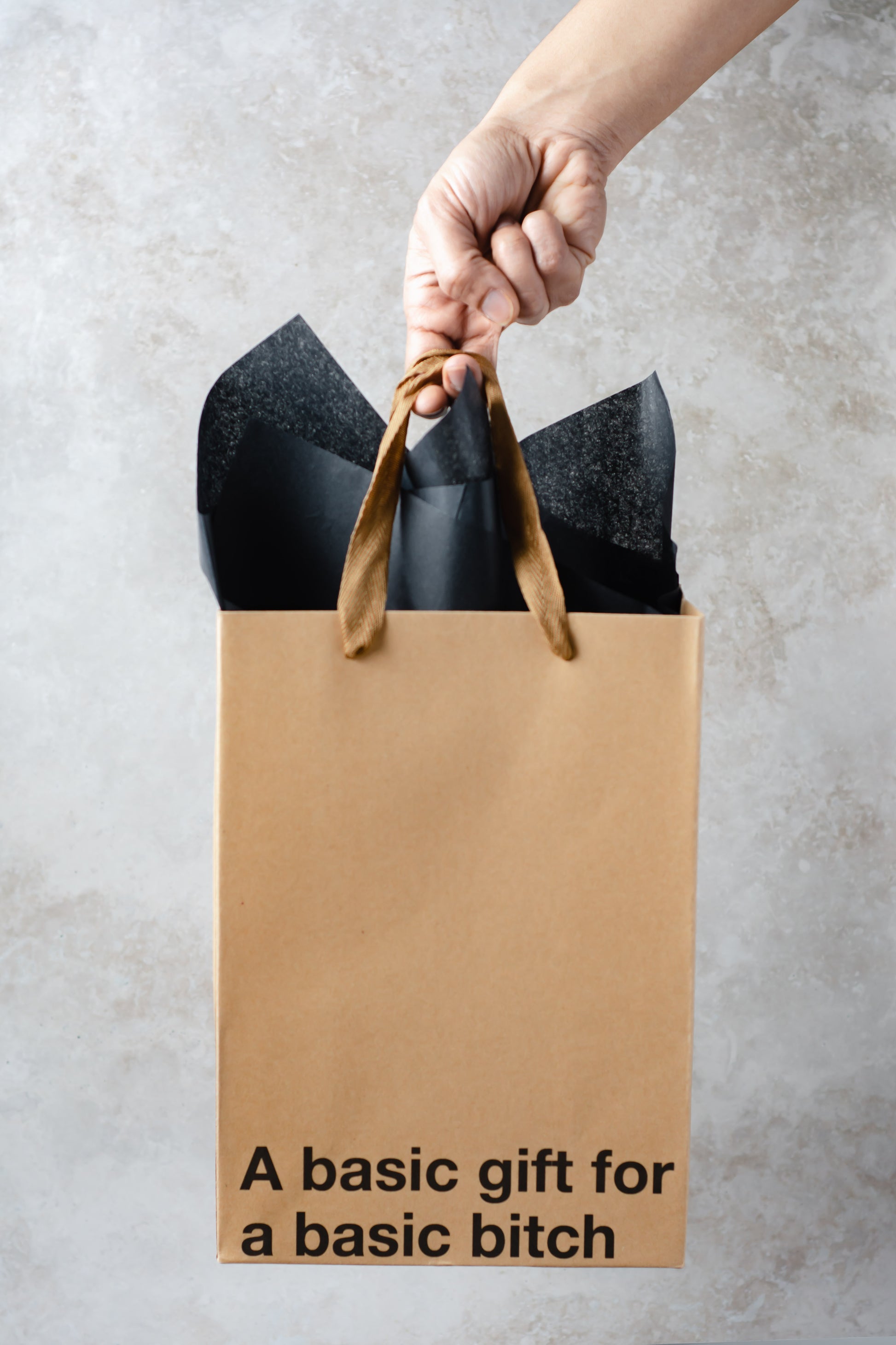 Funny kraft gift bag set for adult gifts
