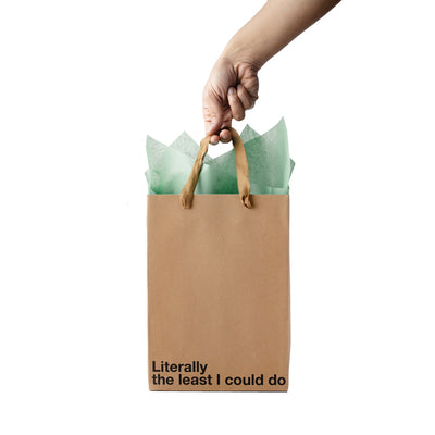 "The least I could do" Gift Bag - Offensive Crayons