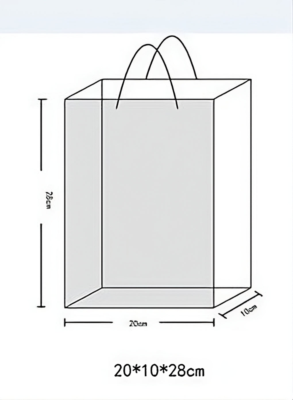 "Not A Candle" gift bag – Funny kraft bag for unique adult gifts.