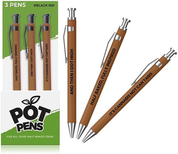 3pc Stoner Pen Set - Offensive Crayons