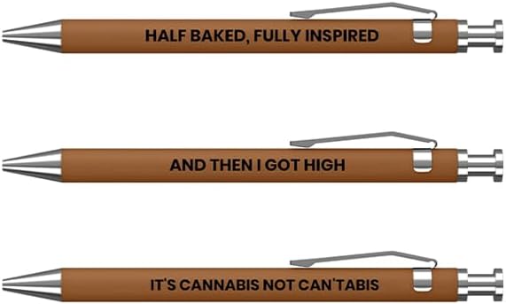 3pc Stoner Pen Set - Offensive Crayons