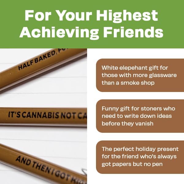 3pc Stoner Pen Set - Offensive Crayons