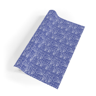 MOIST Wrapping Paper [Blue] - Offensive Crayons