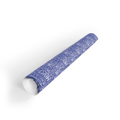 MOIST Wrapping Paper [Blue] - Offensive Crayons