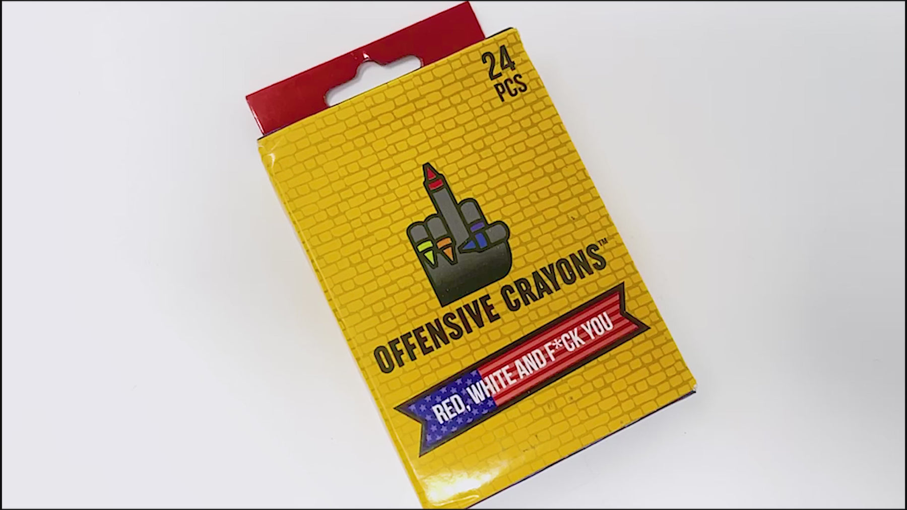Offensive Crayons: Red, White, and Fuck You