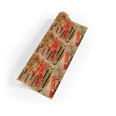 Top Secret Government Wrapping Paper (V1) - Offensive Crayons
