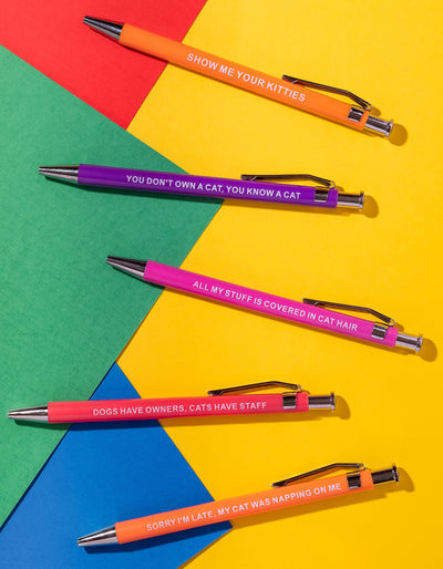 PRE-ORDER Cat People Pens - Offensive Crayons