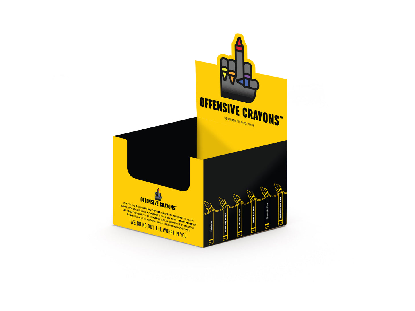 Product display stand for retail use