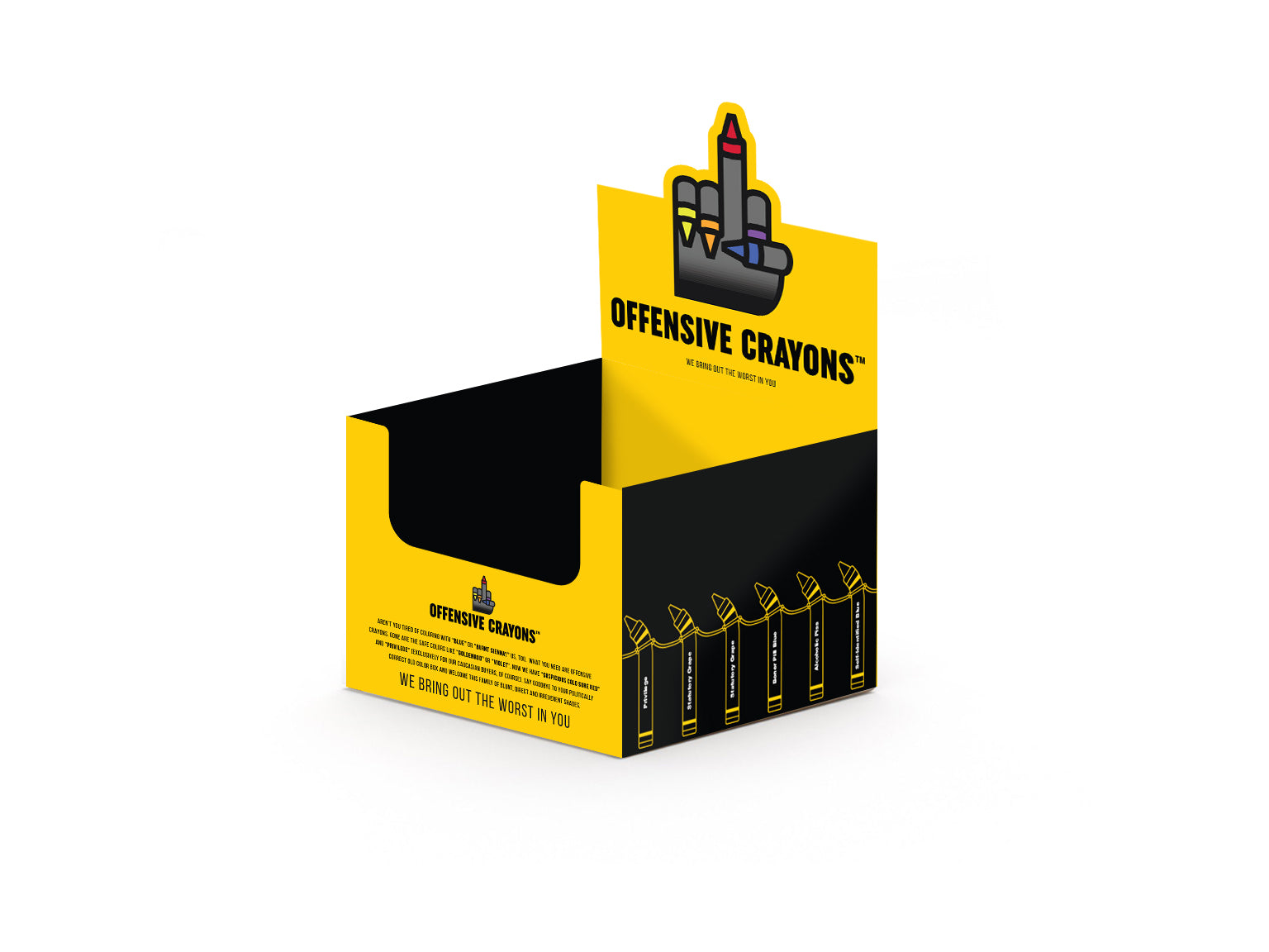 Product display stand for retail use