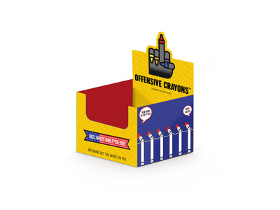 Product Display Unit for Political Edition - Offensive Crayons
