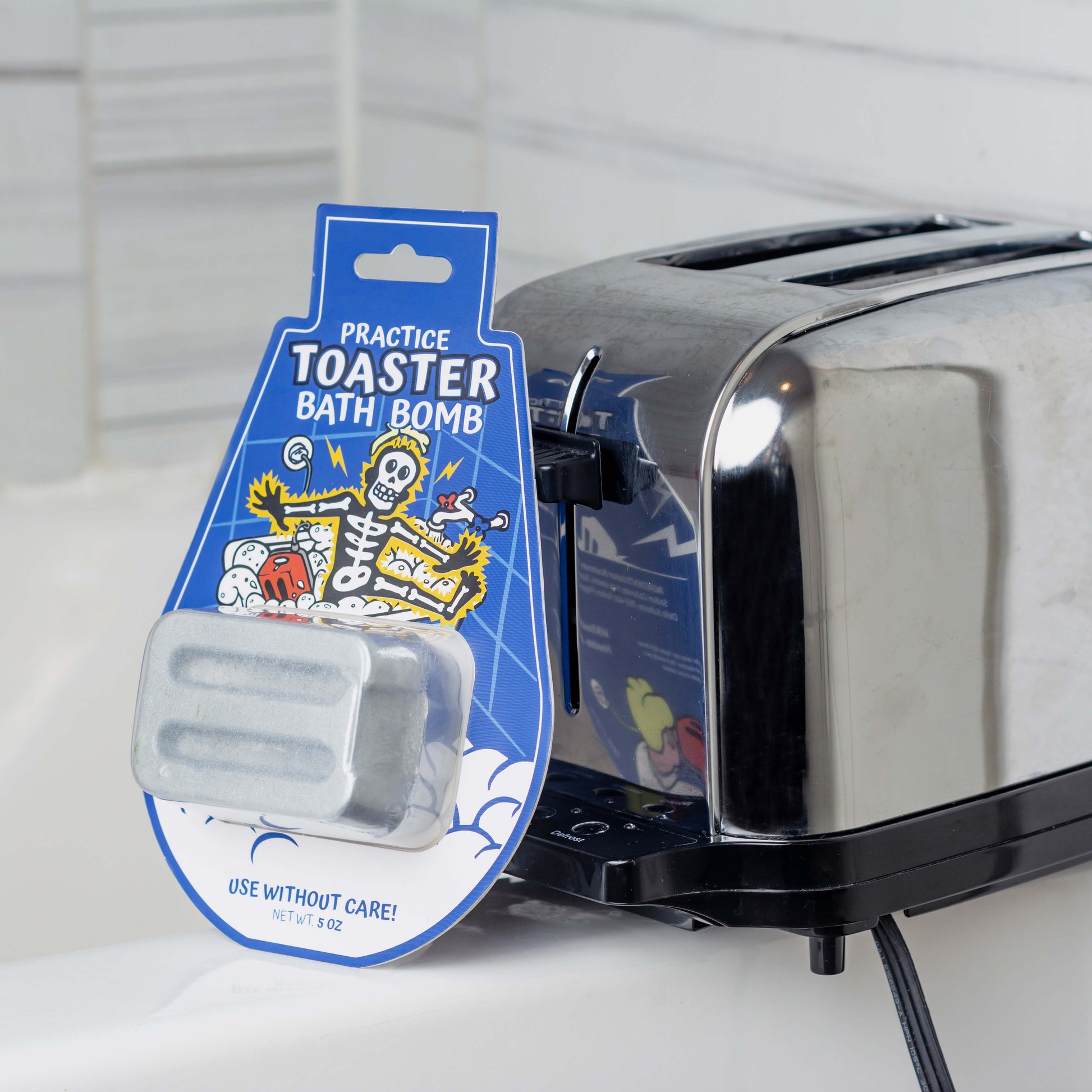 Toaster Bath Bomb for funny and unique bath gifts
