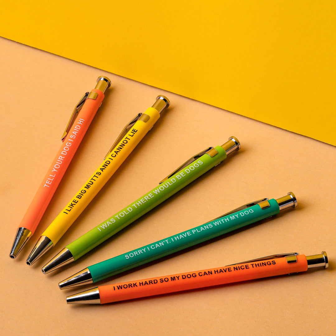 PRE-ORDER Dog People Pens - Offensive Crayons