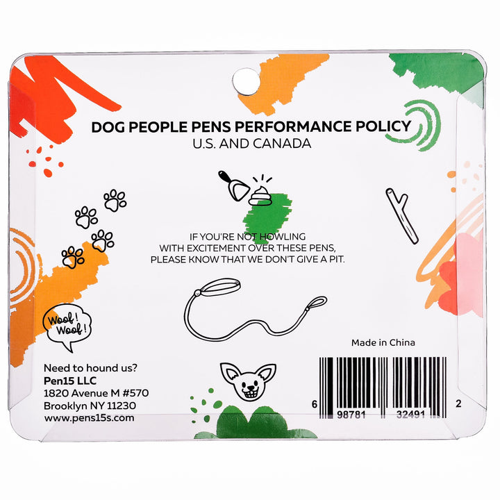 PRE-ORDER Dog People Pens - Offensive Crayons