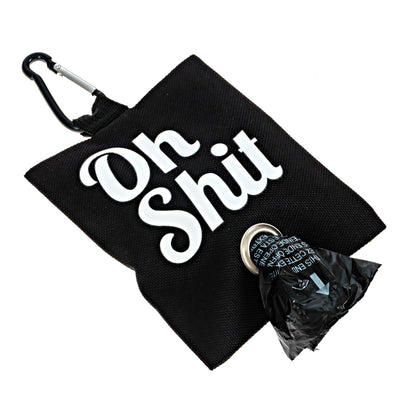 "Oh Shit" Dog Poop Bag Dispenser - Offensive Crayons