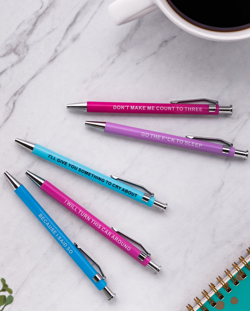 PRE-ORDER Parenting Pens - Offensive Crayons