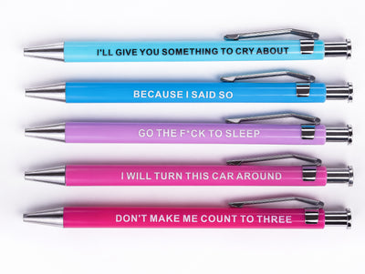 PRE-ORDER Parenting Pens - Offensive Crayons
