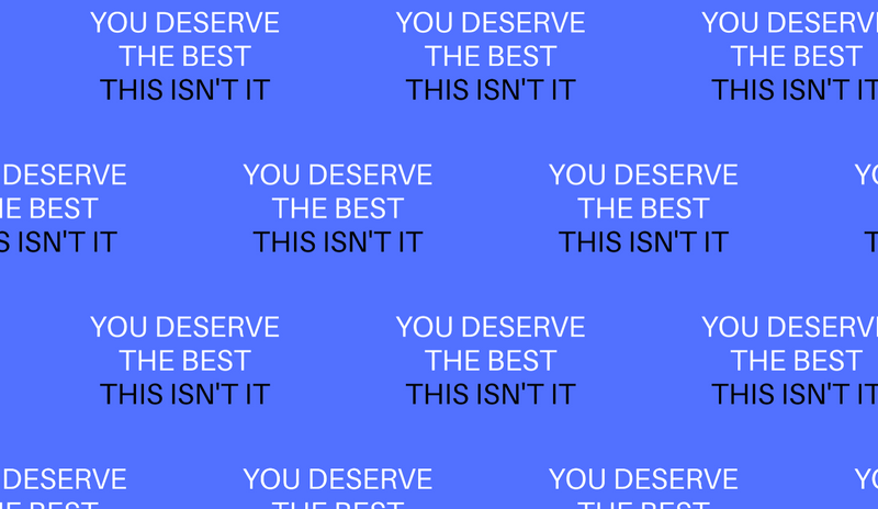 "You Deserve the Best..." Wrapping Paper - Offensive Crayons