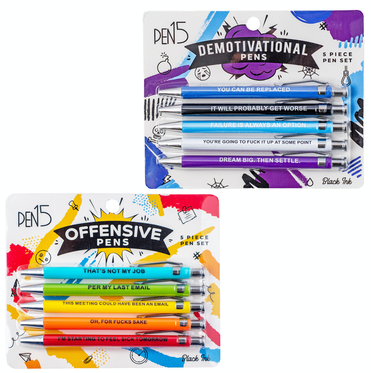 Pen Bundle Pack! - Offensive Crayons