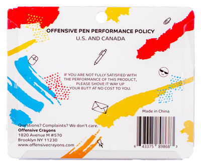Offensive Pens - Offensive Crayons