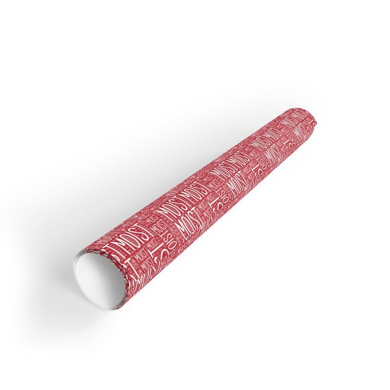 MOIST Wrapping Paper [Red] - Offensive Crayons