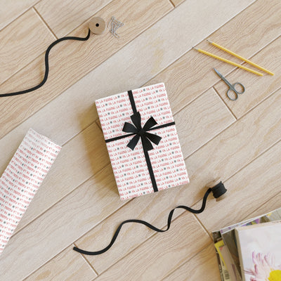 Fa La Fucking La Wrapping Paper - Offensive Crayons