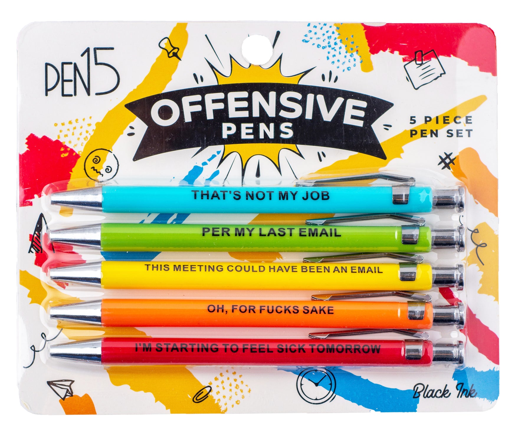 Snarky Pens Can't Say What You Want To Let Your Pen Do the Talking
