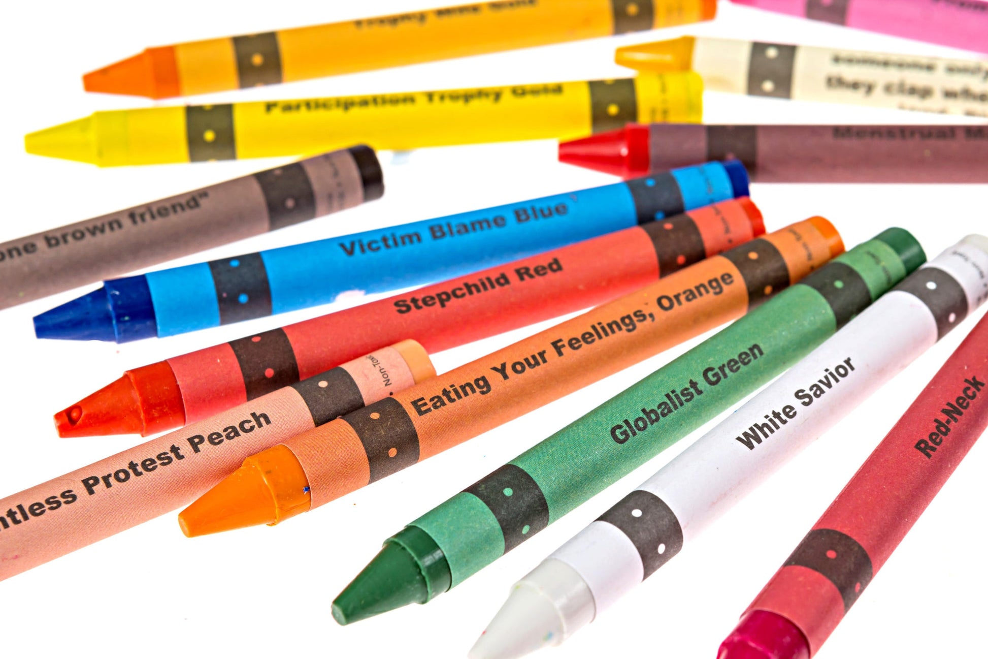 ISH Crayons 12 pc set with colorful crayons and vibrant crayon colors for adults.