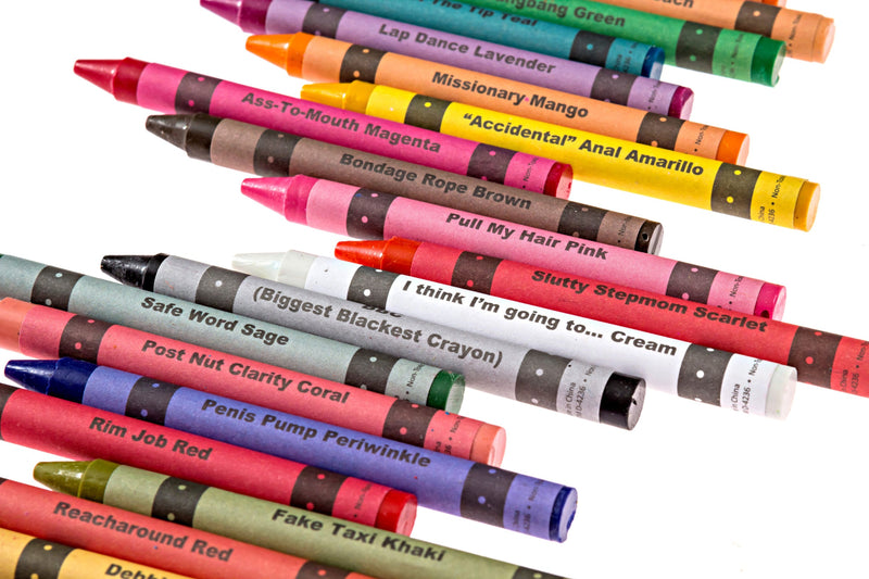Porn Crayons- Mini Case - Offensive Crayons