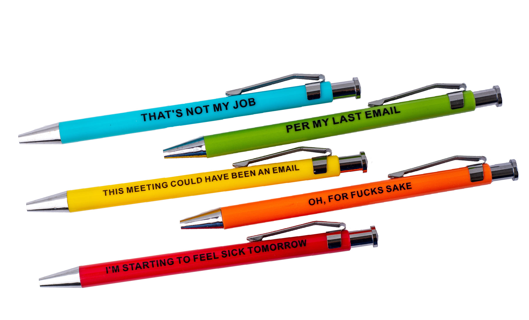 Funny Pen, REFILLABLE, Offensive Pens, Work Pen, Humor Pen
