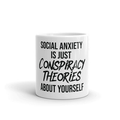 "Social Anxiety" Mug - Offensive Crayons