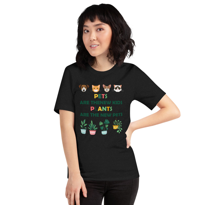 Plants Are The New Pets Tee - Offensive Crayons